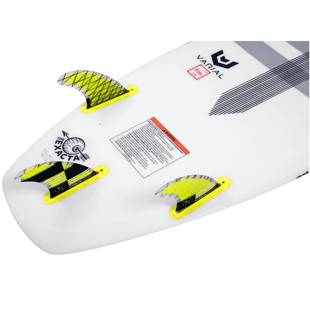 4.75 Carbon Surf Fin Set w/Key 3-Pack - Image 3